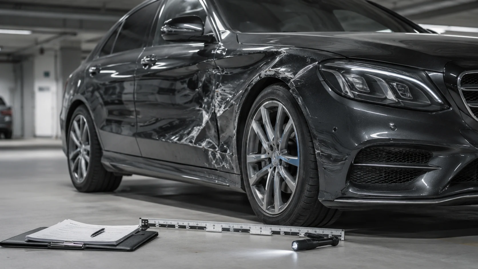 Kfz-Schadengutachten zur Dokumentation eines Fahrzeugschadens